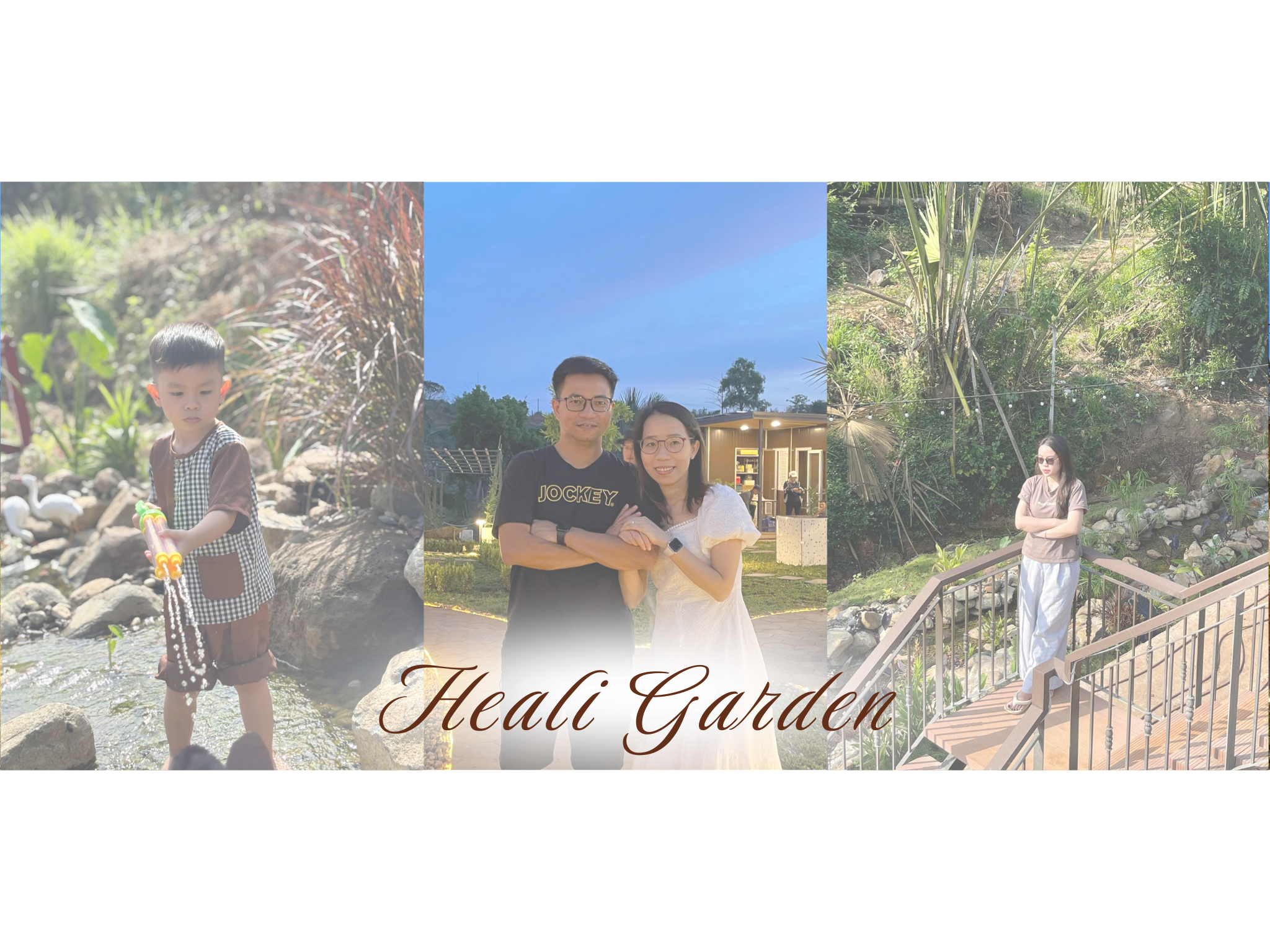 Gia đình tận hưởng kỳ nghỉ
